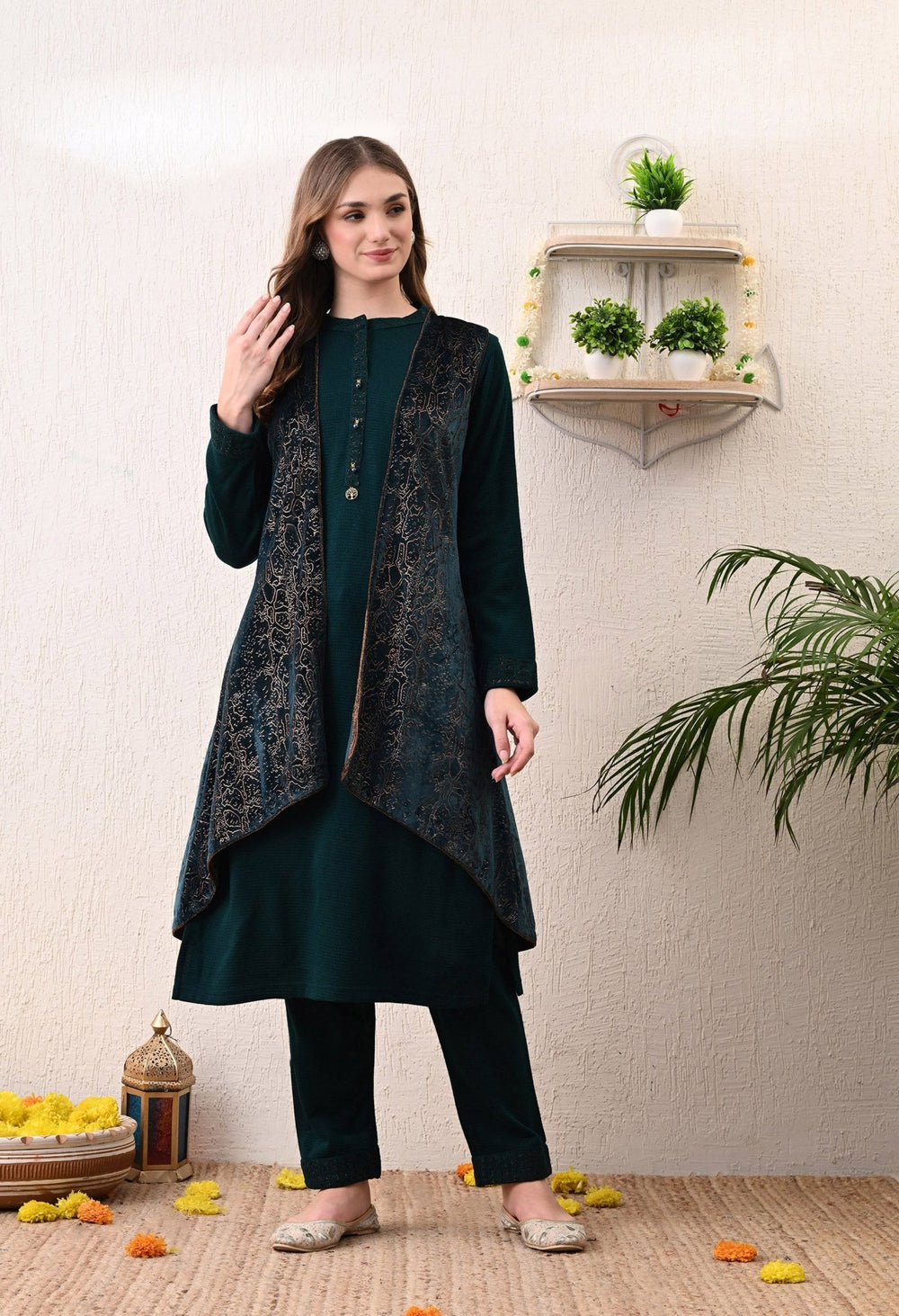 3 - Piece Woolen Set - Fine Strings