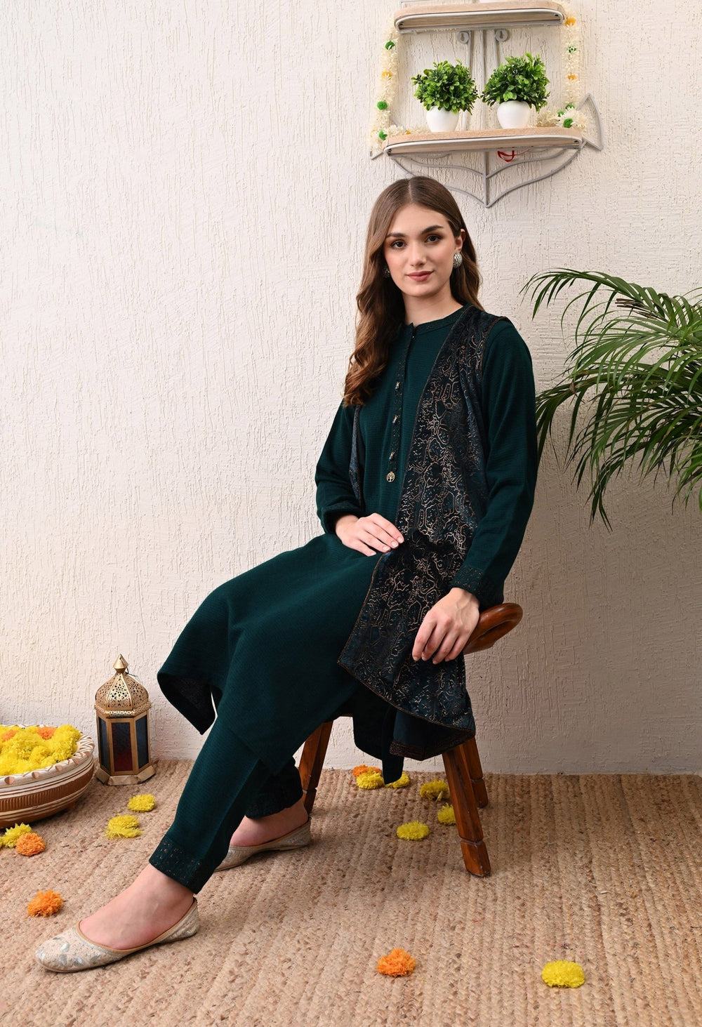 3 - Piece Woolen Set - Fine Strings