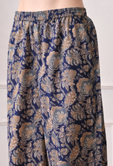 Green Cotton Patch Work Suit- Set of 3