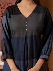 Linen Cotton Abstract Kurta Set- Set of 2