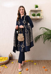 Elegant 3 - piece Pure Velvet Set - Fine Strings