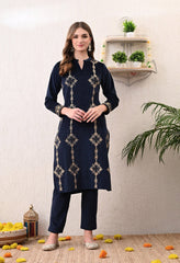 Elegant 3 - piece Pure Velvet Set - Fine Strings