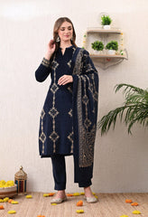 Elegant 3 - piece Pure Velvet Set - Fine Strings