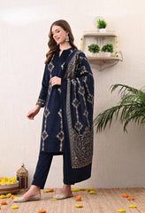 Elegant 3 - piece Pure Velvet Set - Fine Strings