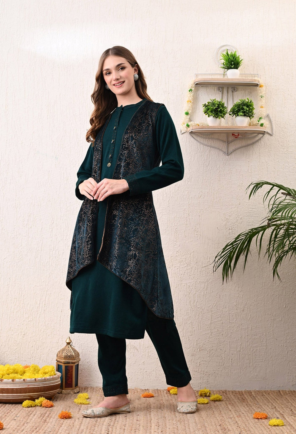 3 - Piece Woolen Set - Fine Strings