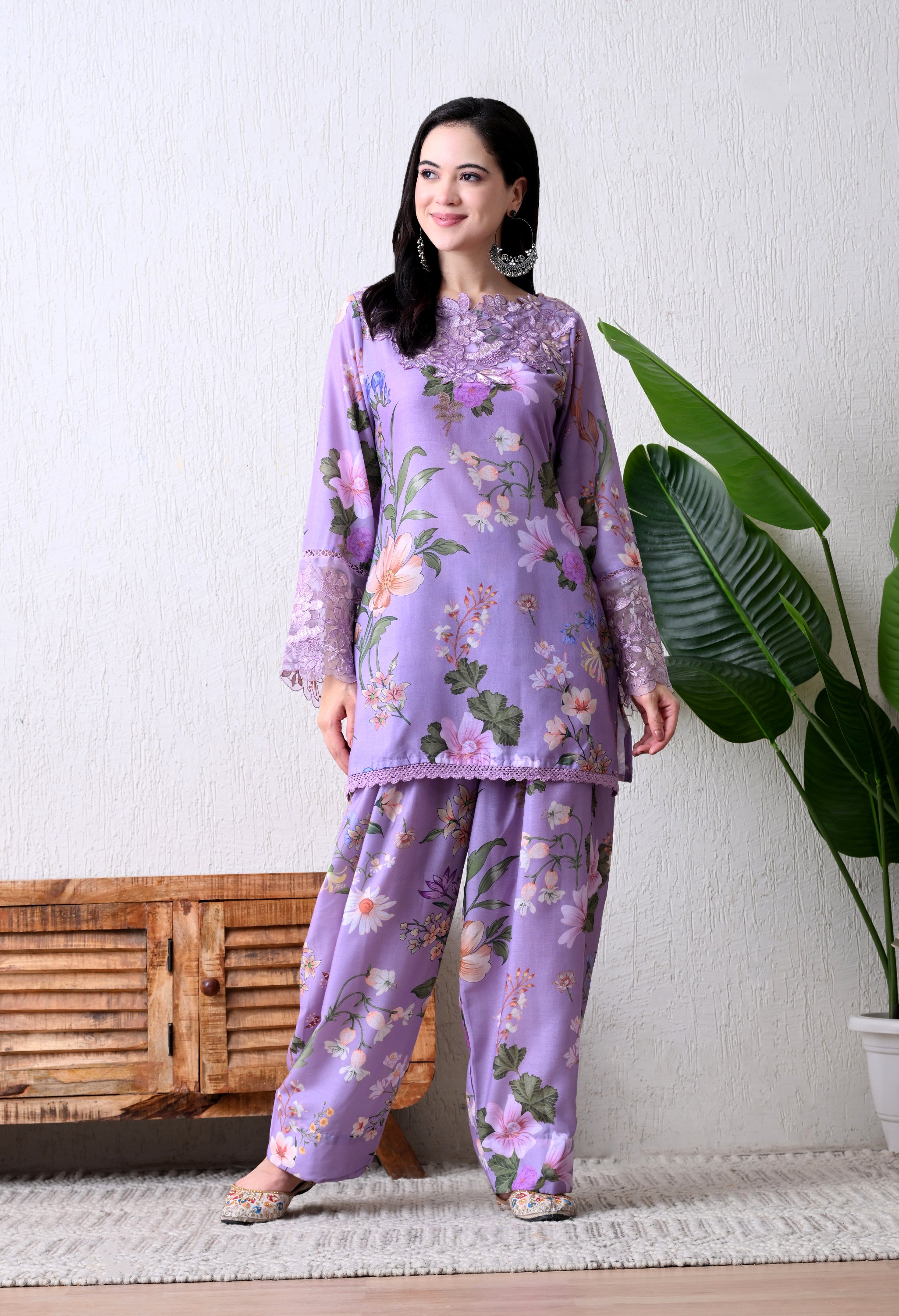 Premium Cotton Farshi Shalwar Suit- Set of 3