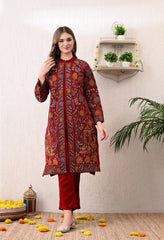 Elegant 3 - Piece Woolen Set - Fine Strings