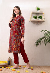 Elegant 3 - Piece Woolen Set - Fine Strings