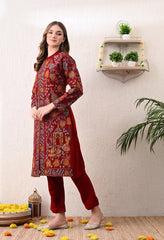 Elegant 3 - Piece Woolen Set - Fine Strings