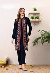 Elegant 3 - Piece Woolen Set - Fine Strings