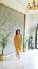 Mustard Cotton Set with Neat Embroidery Detailing- Set of 3
