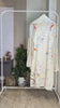 Cream Cotton Suit with Dori Work, Noddle Straps -Set of 3